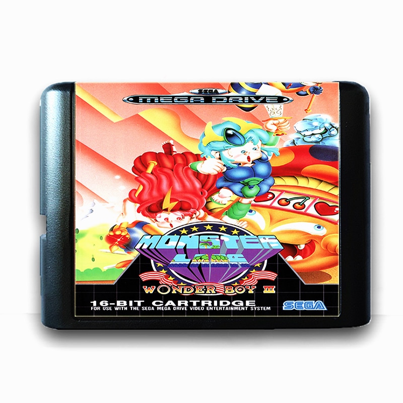 Wonderboy III-16 Ʈ Sega MD  ī, Mega Drive..